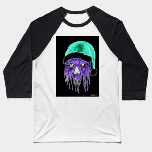 Dripping Purp Santa Baseball T-Shirt